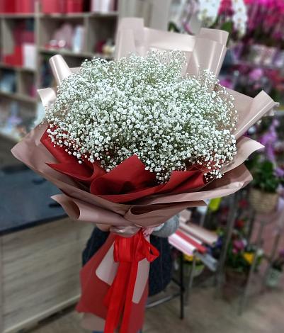 Букет цветов из: Гипсофила в Луговом