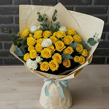 Букет цветов из:  Розы в Луговом