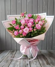Букет Розовый кустик в Луговом