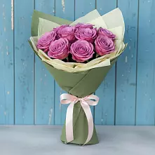 Букет Розы Фёрст Леди в Луговом