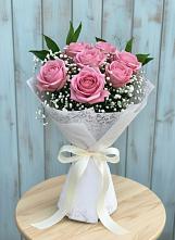 Букет цветов из:  Розы #REPLACE_PRED# Луговом