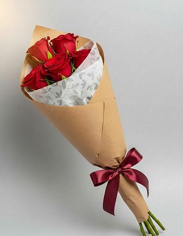 Букет цветов из: Розы в Луговом