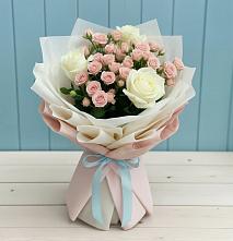 Букет цветов из:  Розы #REPLACE_PRED# Луговом