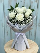 Букет цветов из:  Розы в Луговом