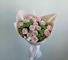 Букет цветов из:  Розы и Хризантемы в Луговом