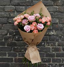 Букет цветов из:  Розы в Луговом