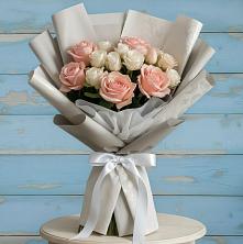 Букет цветов из:  Розы в Луговом