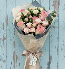 Букет цветов из:  Розы в Луговом