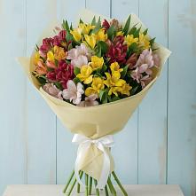Букет цветов из:  Альстромерии #REPLACE_PRED# Луговом