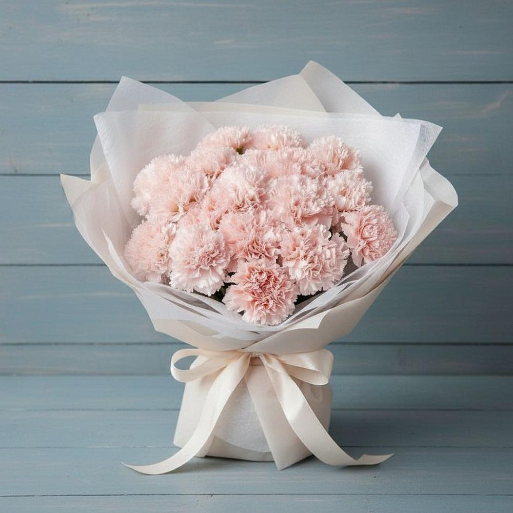 Букет цветов из: Гвоздики в Луговом